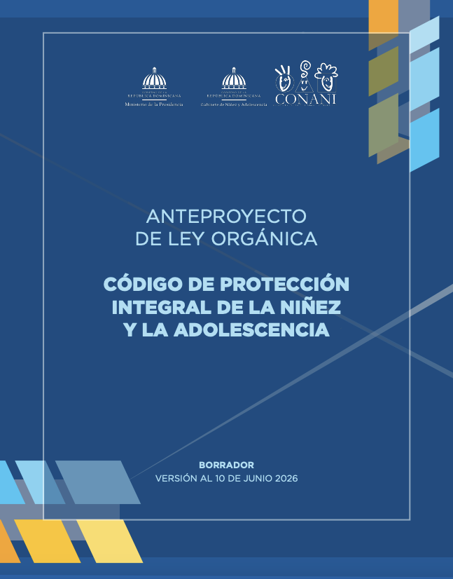 Portada Anteproyecto de Ley Orgánica