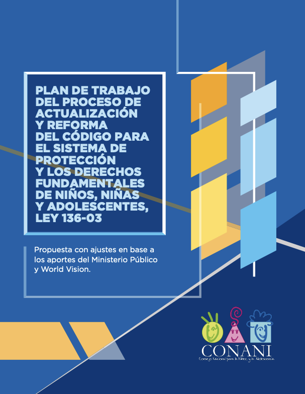 Portada Plan de Trabajo Ley 136-03
