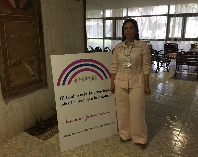 III Conferencia Internacional Sobre Protección A La Infancia Con La Participación De La Licda. Kirsys Fernández Como Delegada De República Dominicana.